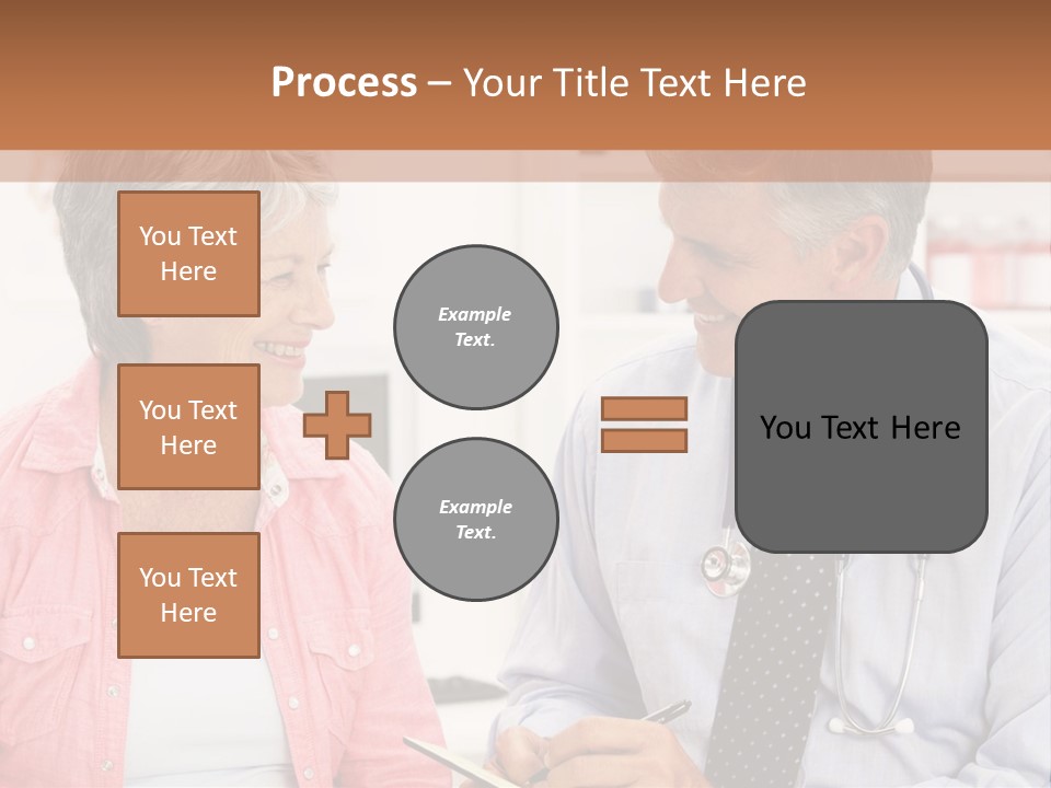 Indoors Smiling Checkup PowerPoint Template