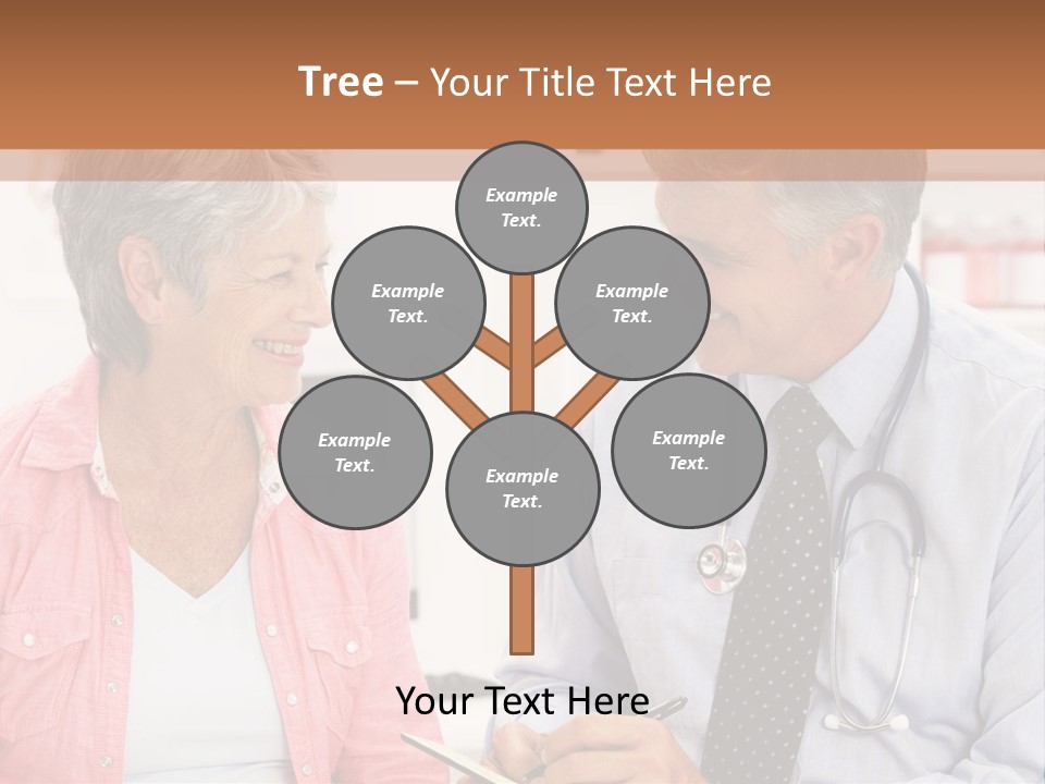 Indoors Smiling Checkup PowerPoint Template