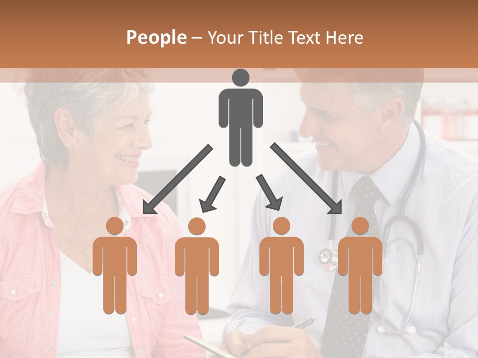 Indoors Smiling Checkup PowerPoint Template