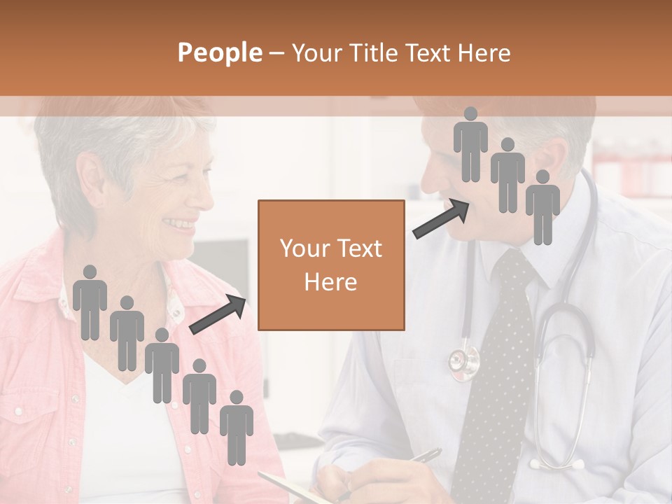 Indoors Smiling Checkup PowerPoint Template