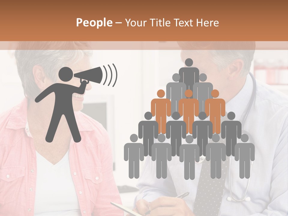 Indoors Smiling Checkup PowerPoint Template