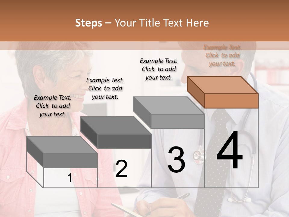 Indoors Smiling Checkup PowerPoint Template