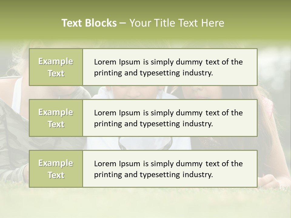 Earth Blond Nature PowerPoint Template