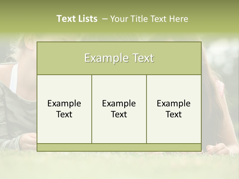 Earth Blond Nature PowerPoint Template