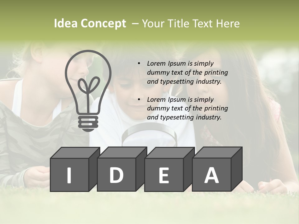 Earth Blond Nature PowerPoint Template