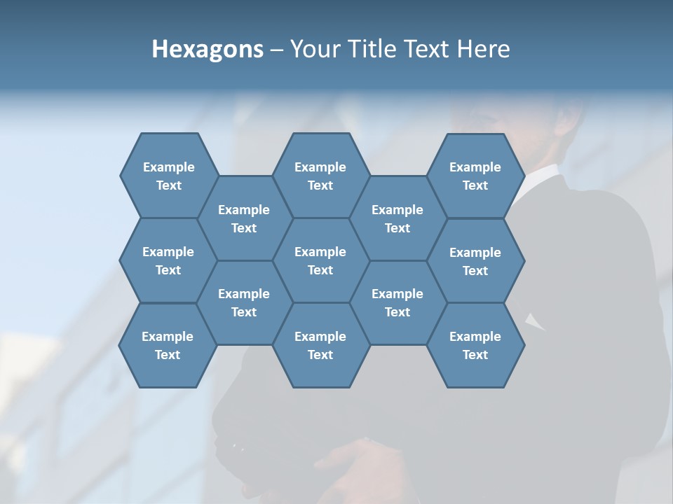 White Icon Professional PowerPoint Template