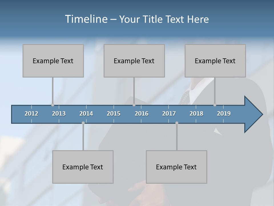 White Icon Professional PowerPoint Template