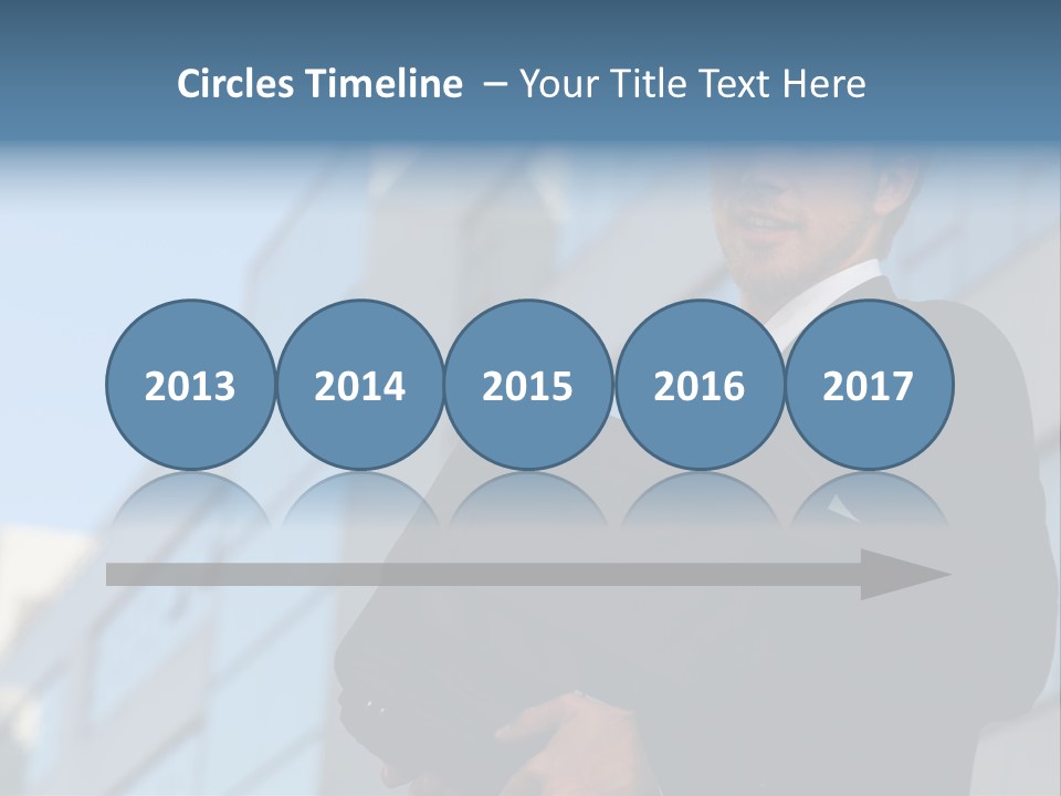 White Icon Professional PowerPoint Template
