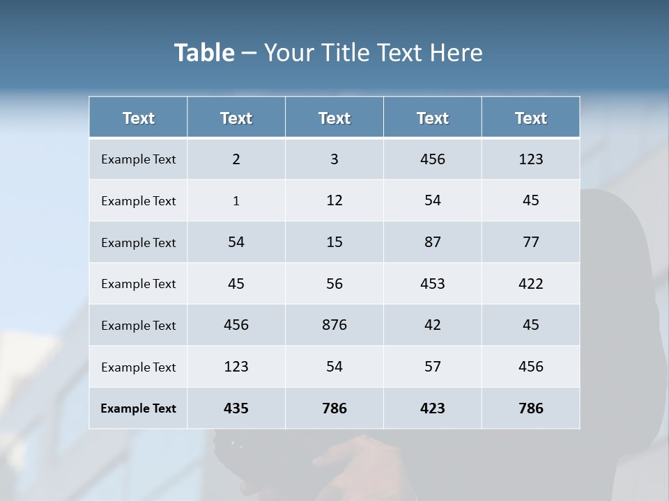 White Icon Professional PowerPoint Template
