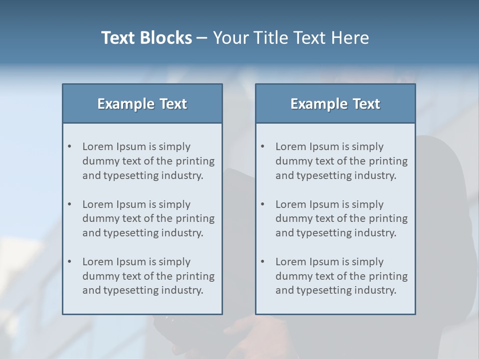 White Icon Professional PowerPoint Template