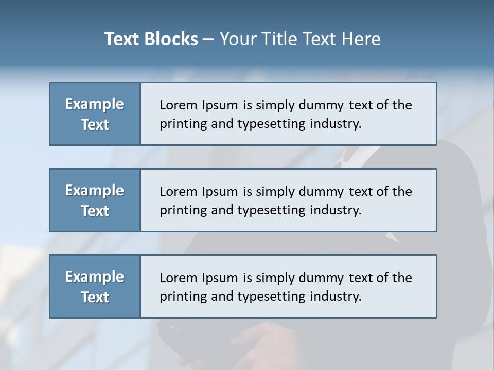 White Icon Professional PowerPoint Template