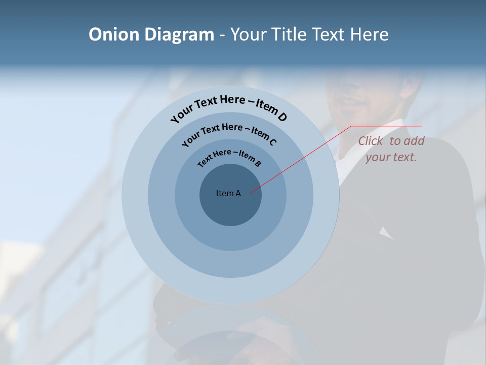 White Icon Professional PowerPoint Template