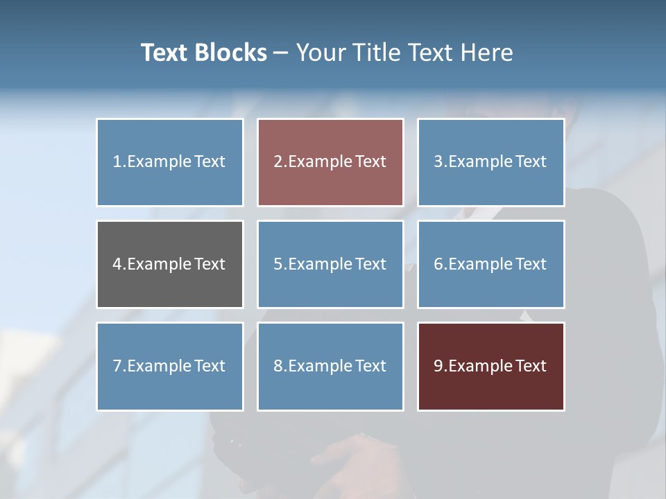White Icon Professional PowerPoint Template