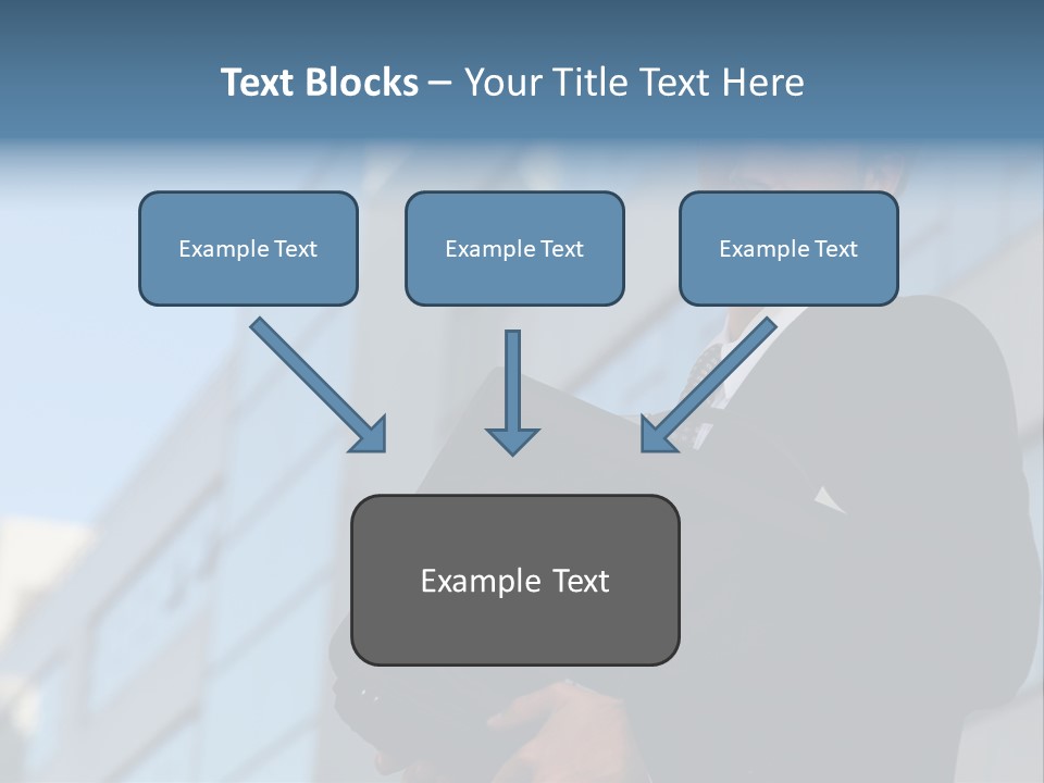 White Icon Professional PowerPoint Template