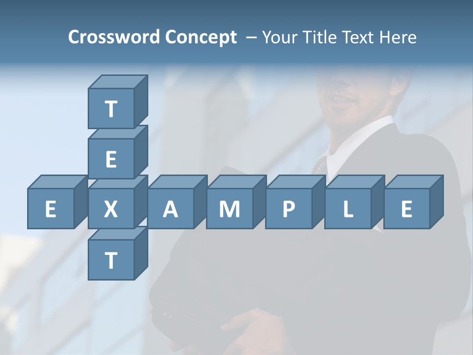 White Icon Professional PowerPoint Template