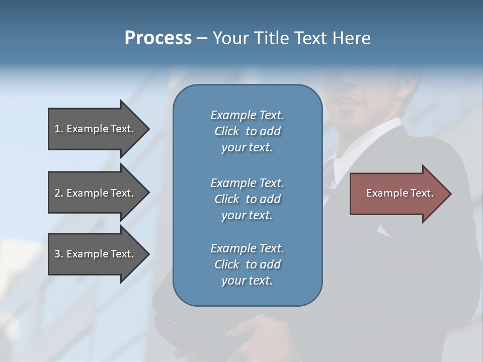 White Icon Professional PowerPoint Template