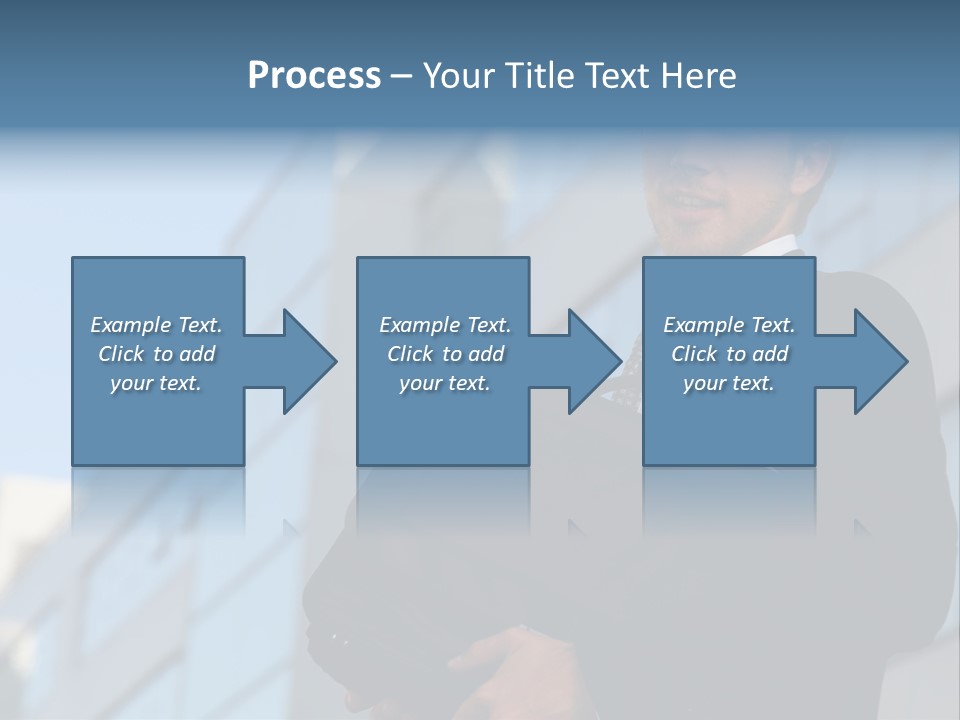 White Icon Professional PowerPoint Template