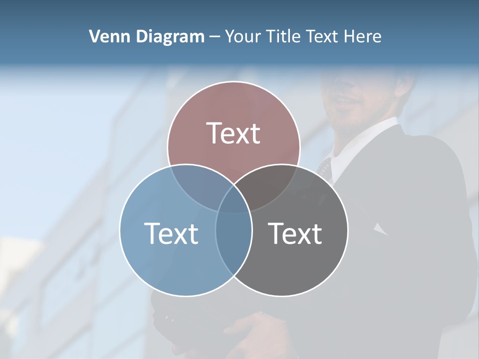 White Icon Professional PowerPoint Template