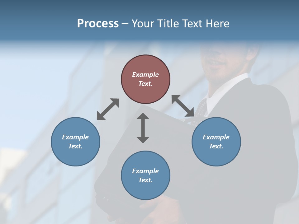White Icon Professional PowerPoint Template