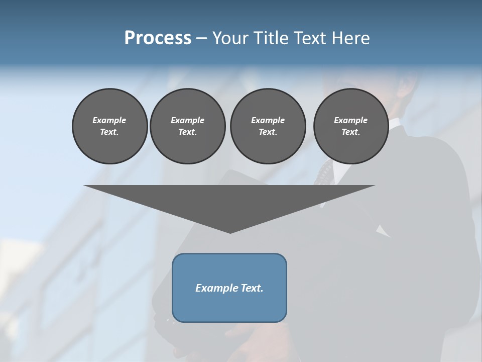 White Icon Professional PowerPoint Template