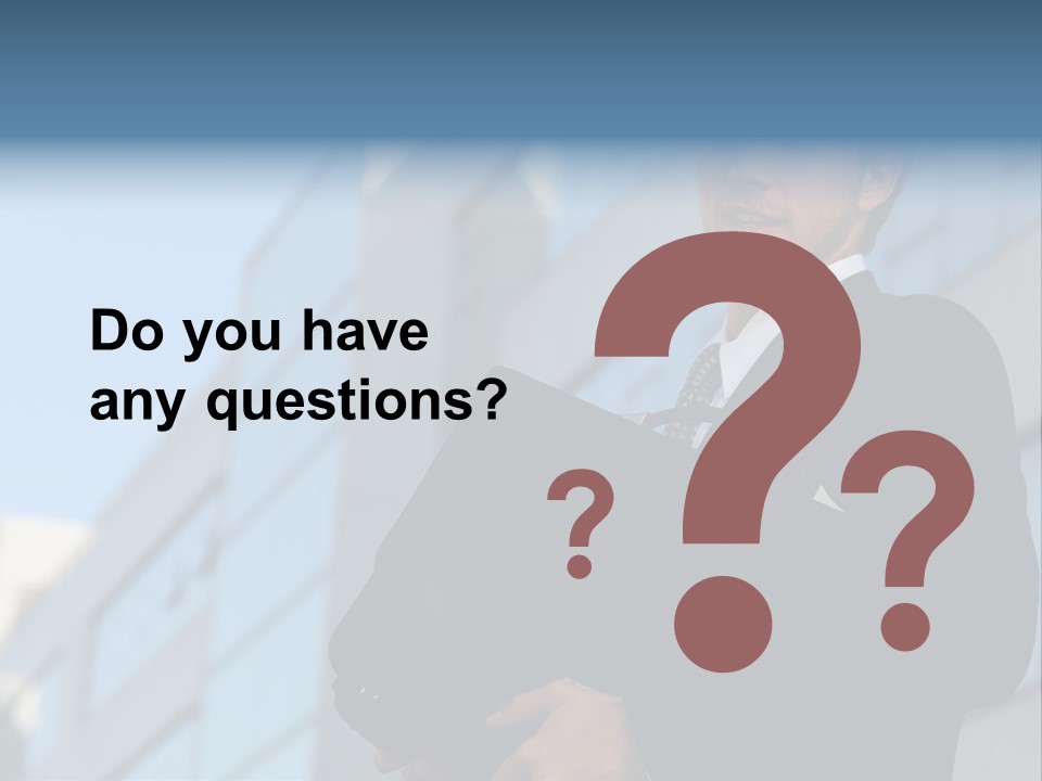 White Icon Professional PowerPoint Template