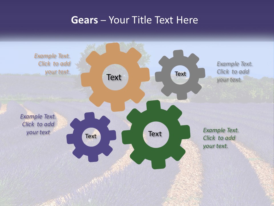 Scent Outdoors Flower PowerPoint Template