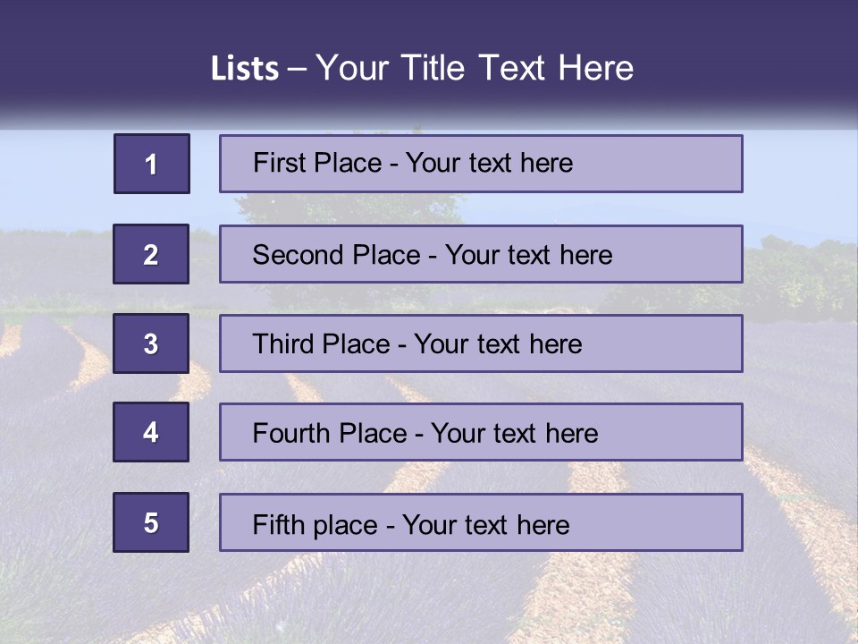 Scent Outdoors Flower PowerPoint Template