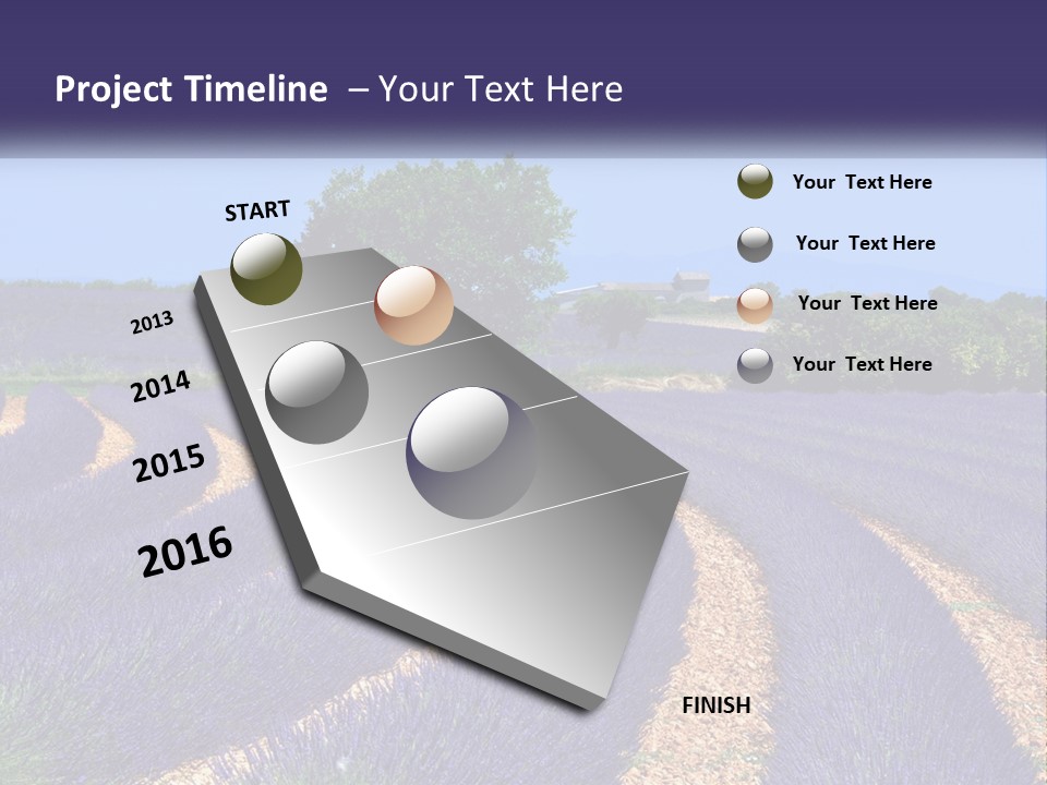 Scent Outdoors Flower PowerPoint Template