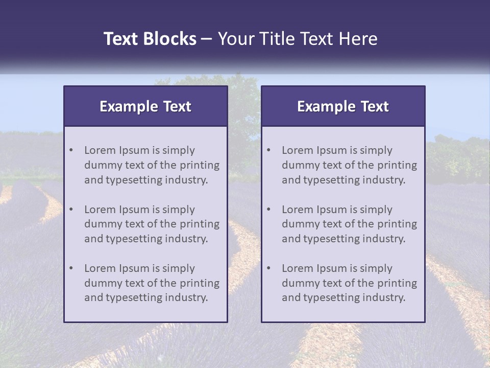 Scent Outdoors Flower PowerPoint Template
