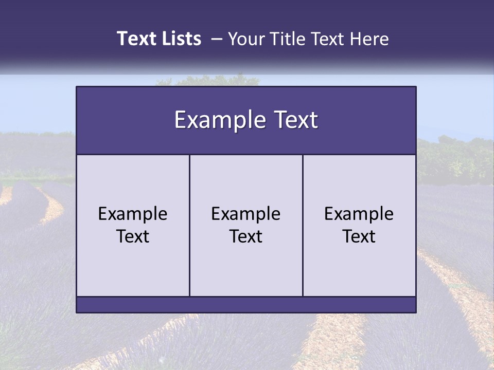 Scent Outdoors Flower PowerPoint Template
