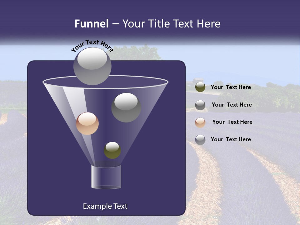 Scent Outdoors Flower PowerPoint Template