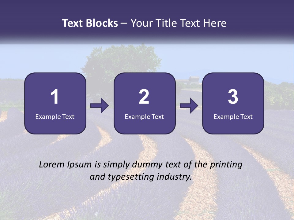 Scent Outdoors Flower PowerPoint Template