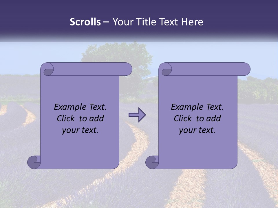 Scent Outdoors Flower PowerPoint Template