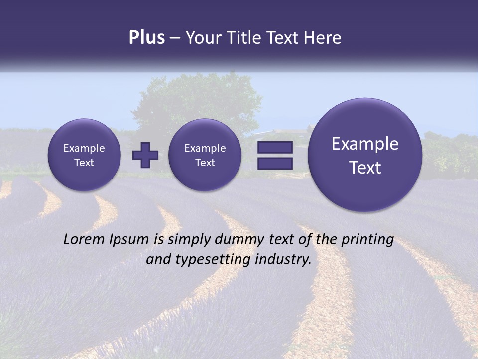 Scent Outdoors Flower PowerPoint Template