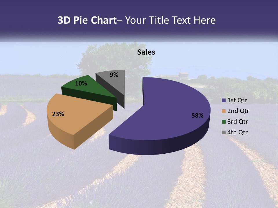 Scent Outdoors Flower PowerPoint Template