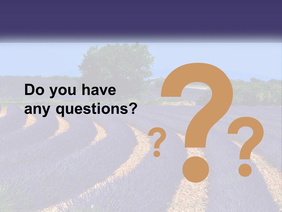 Scent Outdoors Flower PowerPoint Template