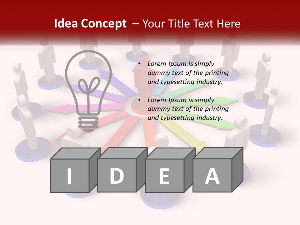 Information Concept Individuality PowerPoint Template