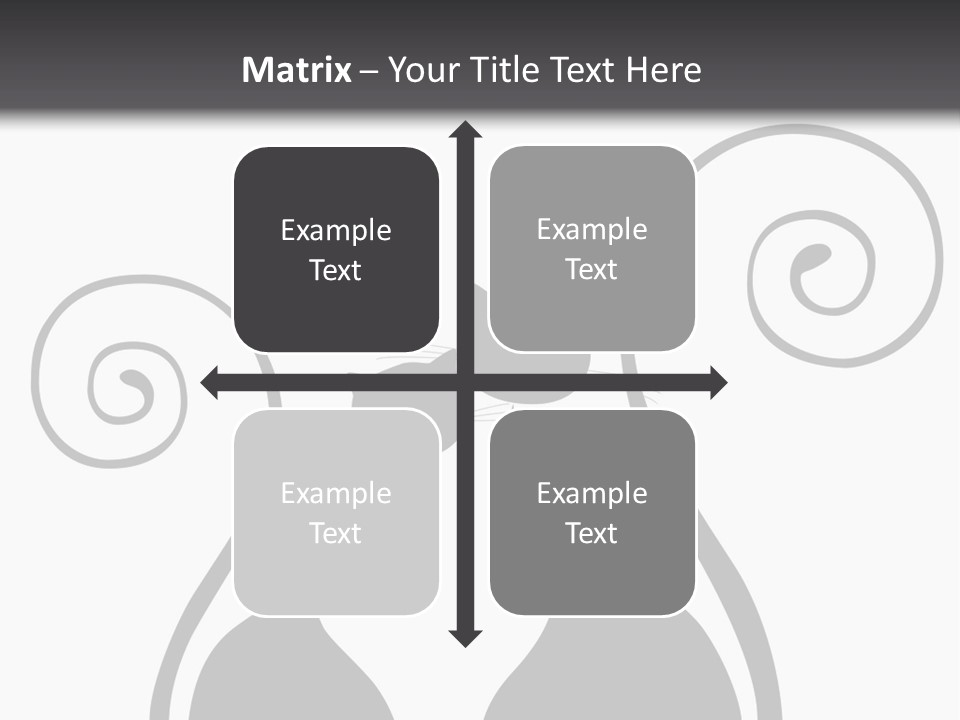 Isolated Walking Cable PowerPoint Template