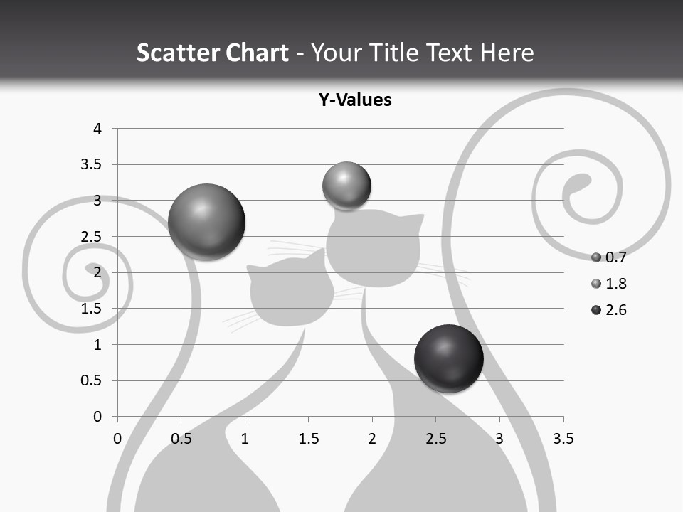 Isolated Walking Cable PowerPoint Template