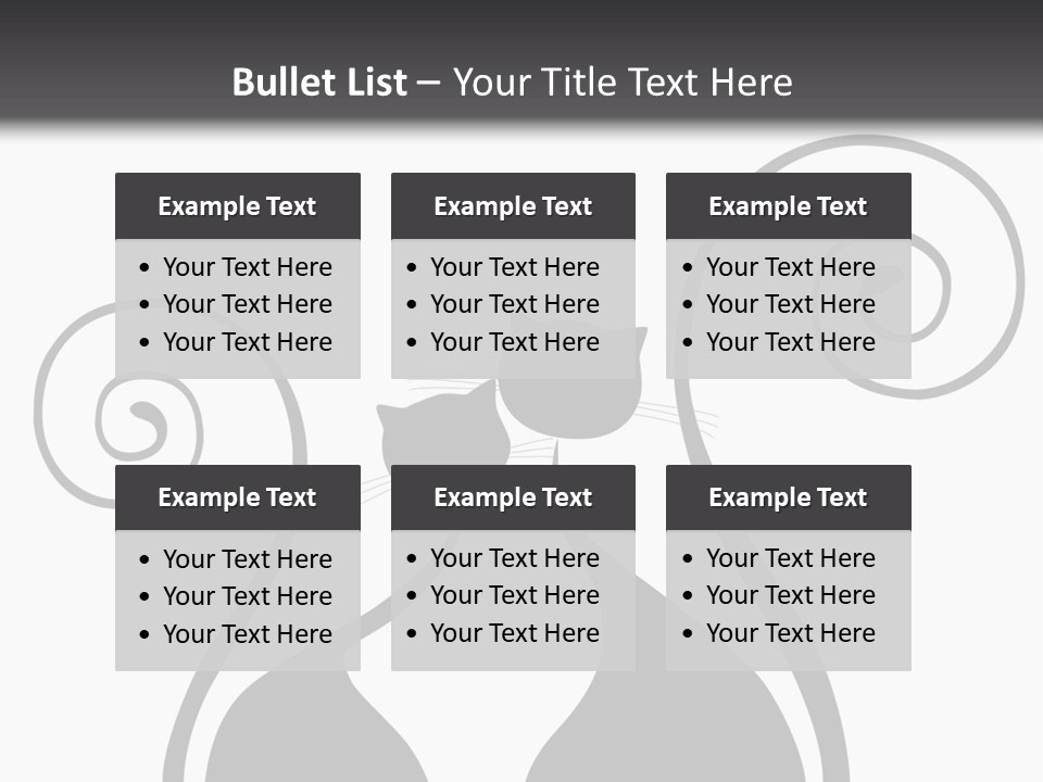 Isolated Walking Cable PowerPoint Template