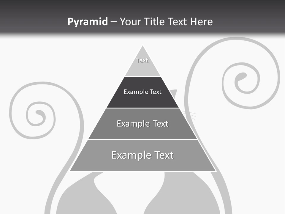 Isolated Walking Cable PowerPoint Template