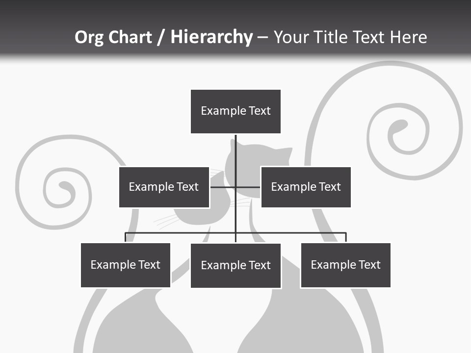 Isolated Walking Cable PowerPoint Template