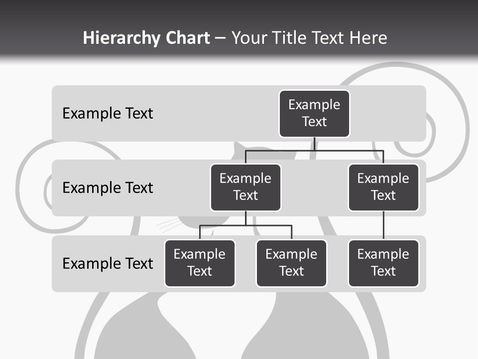 Isolated Walking Cable PowerPoint Template