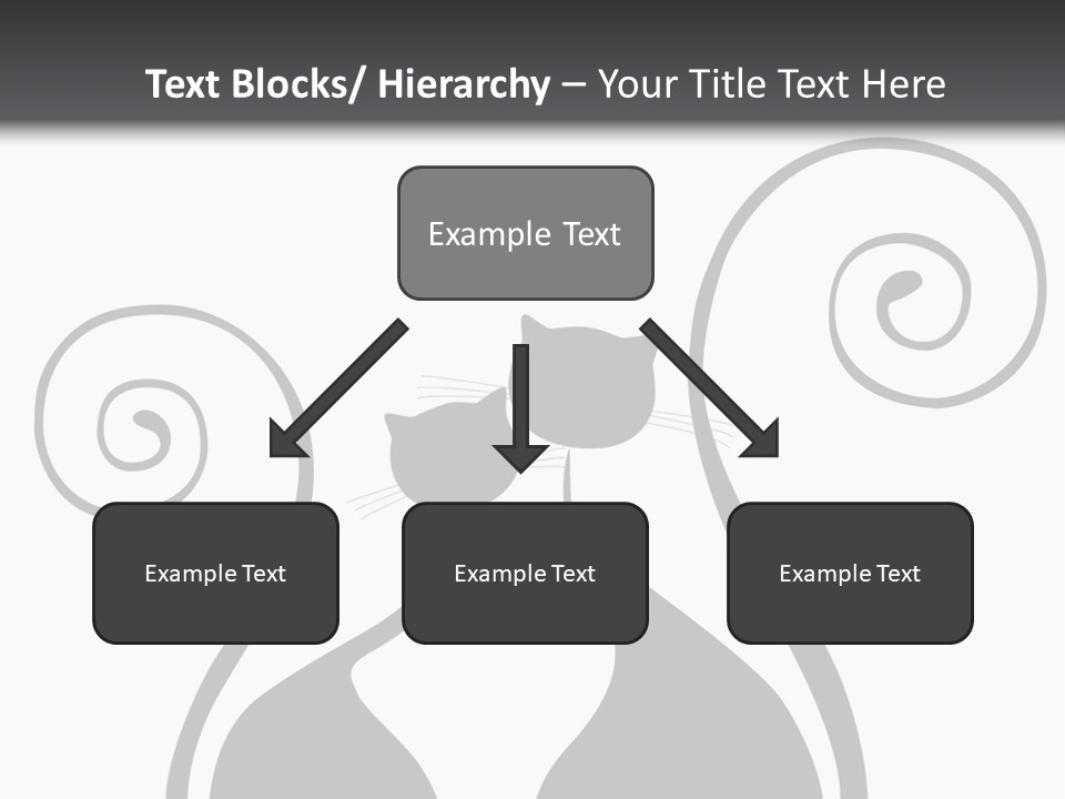 Isolated Walking Cable PowerPoint Template