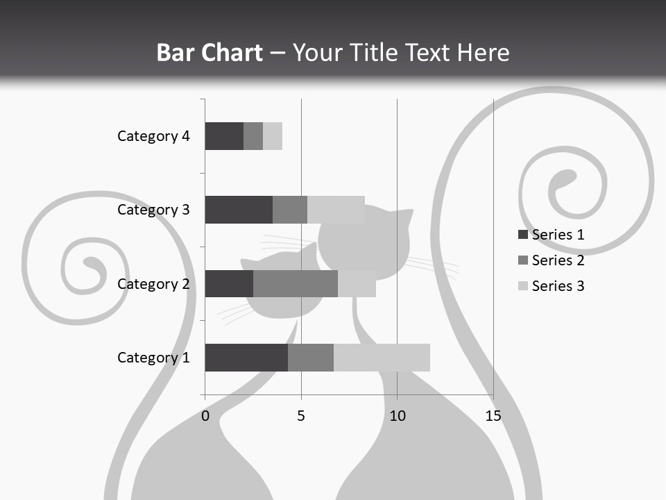 Isolated Walking Cable PowerPoint Template
