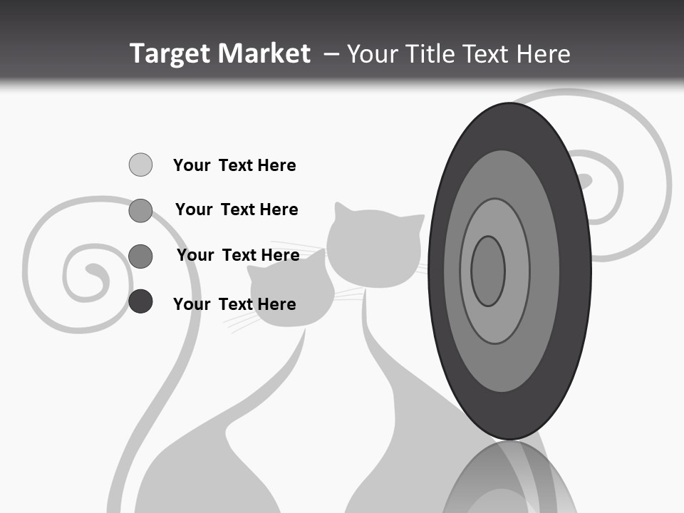 Isolated Walking Cable PowerPoint Template