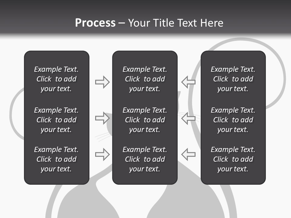 Isolated Walking Cable PowerPoint Template