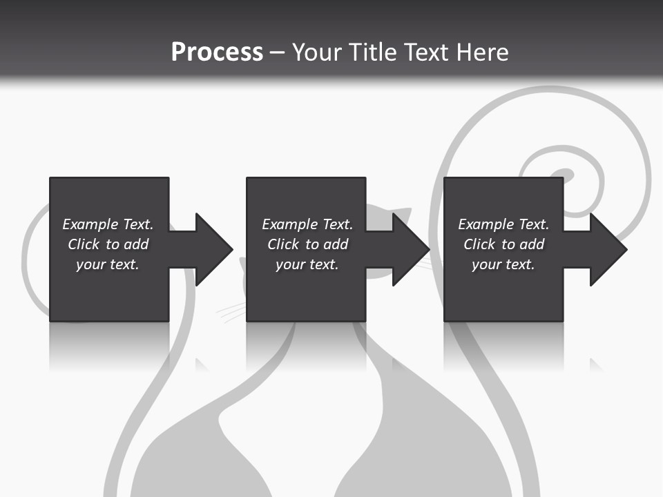 Isolated Walking Cable PowerPoint Template