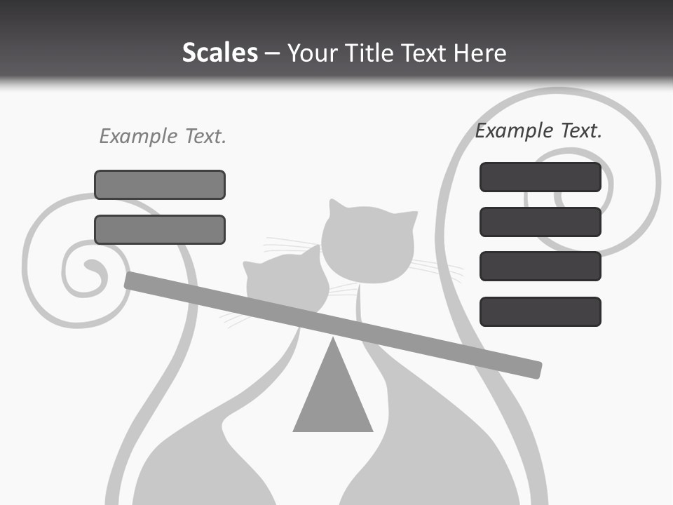 Isolated Walking Cable PowerPoint Template