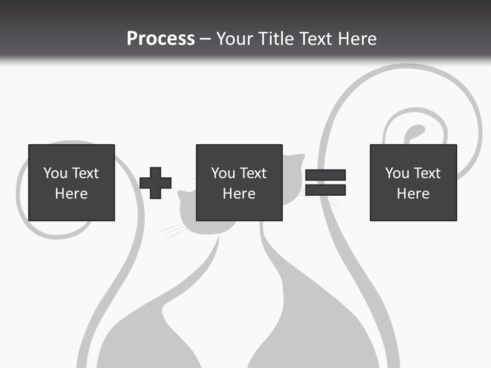 Isolated Walking Cable PowerPoint Template
